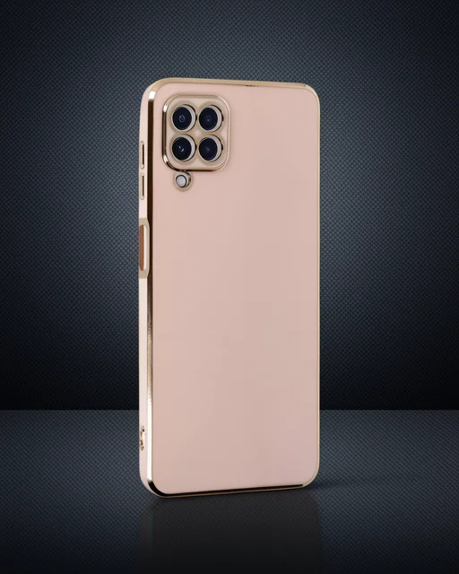 Samsung Galaxy A22 Kılıf Volet Silikon - Pembe