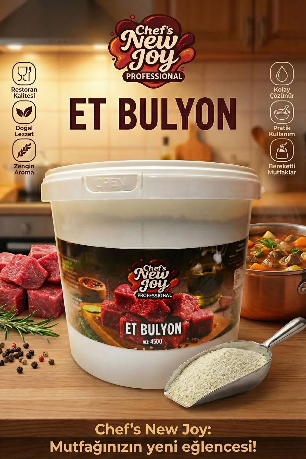 Et Bulyon 4500 G X 2 Adet - 1 Koli (Koli Bazlı Avantaj Paketi) görsel 4