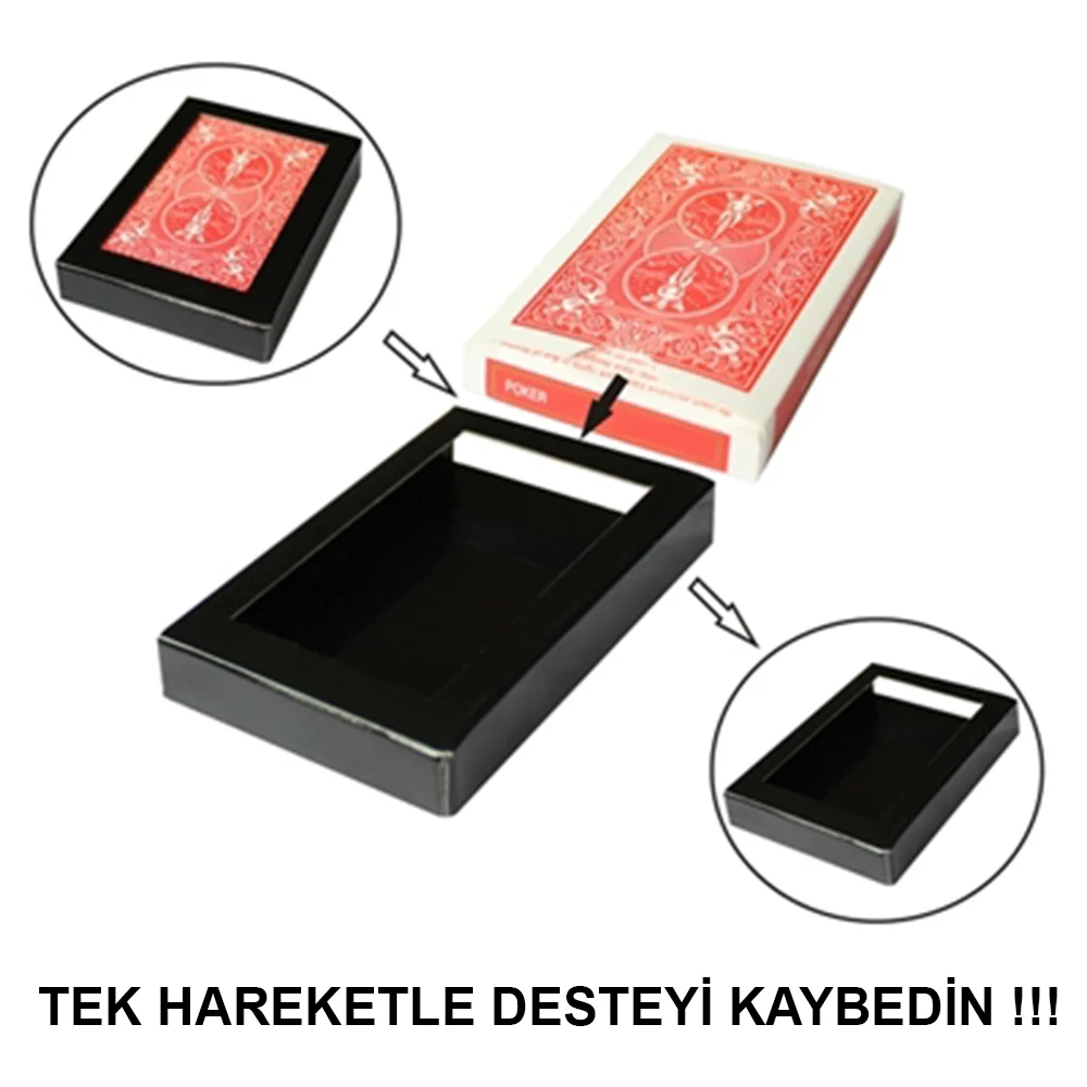 Sihirli Kaybolan Deste Oyun Kağıdı İlizyon Oyunu Kaybolan Kart görsel 2