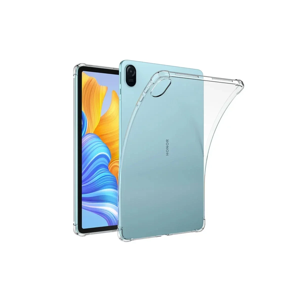 Huawei Honor Pad 8 12 Kılıf Anti Shock Tablet Silikon - Şeffaf