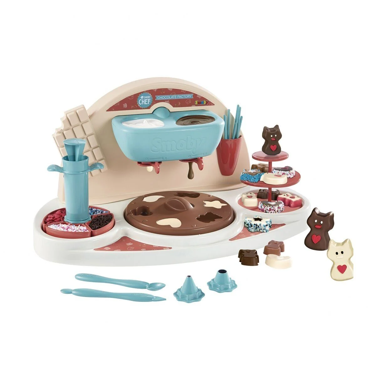 7600312116 Smoby Chef Çikolata Fabrikası Oyun Seti görsel 2