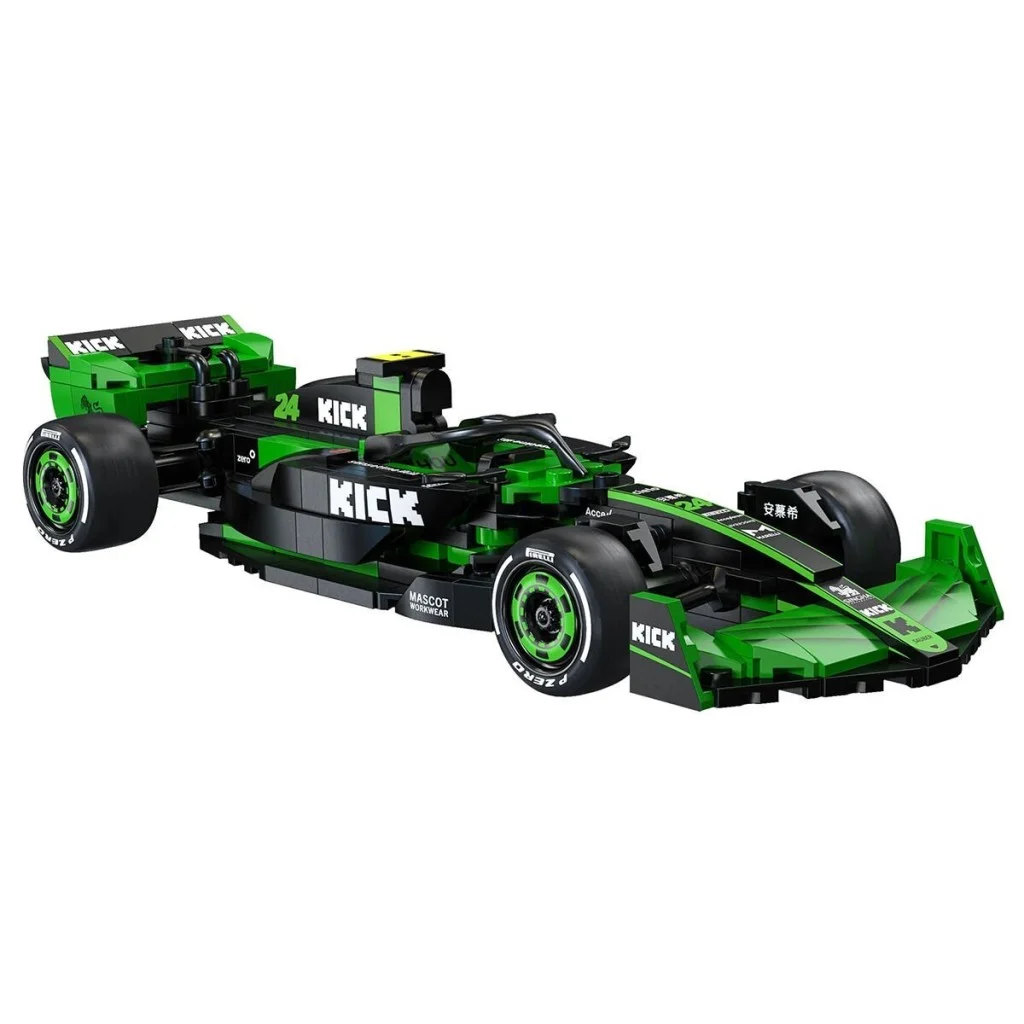 C55032W Cada Sauber F1 Formula Aracı 314 Parça Block Oyuncak