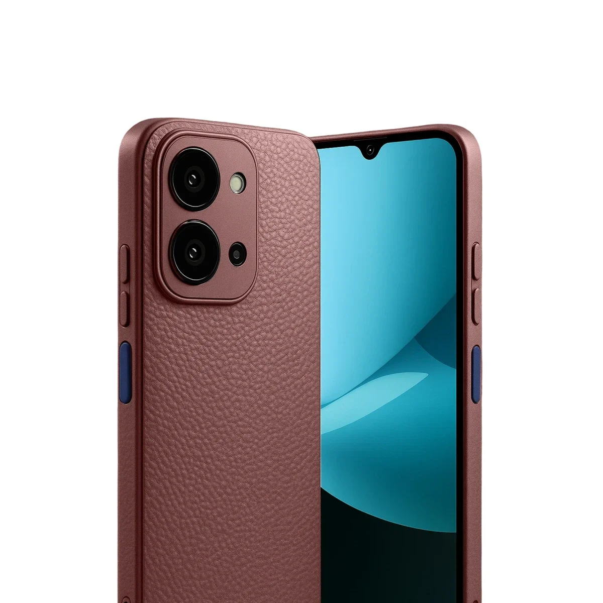 Xiaomi Redmi 15C 4G Thermax Silikon Kılıf - Bordo görsel 2