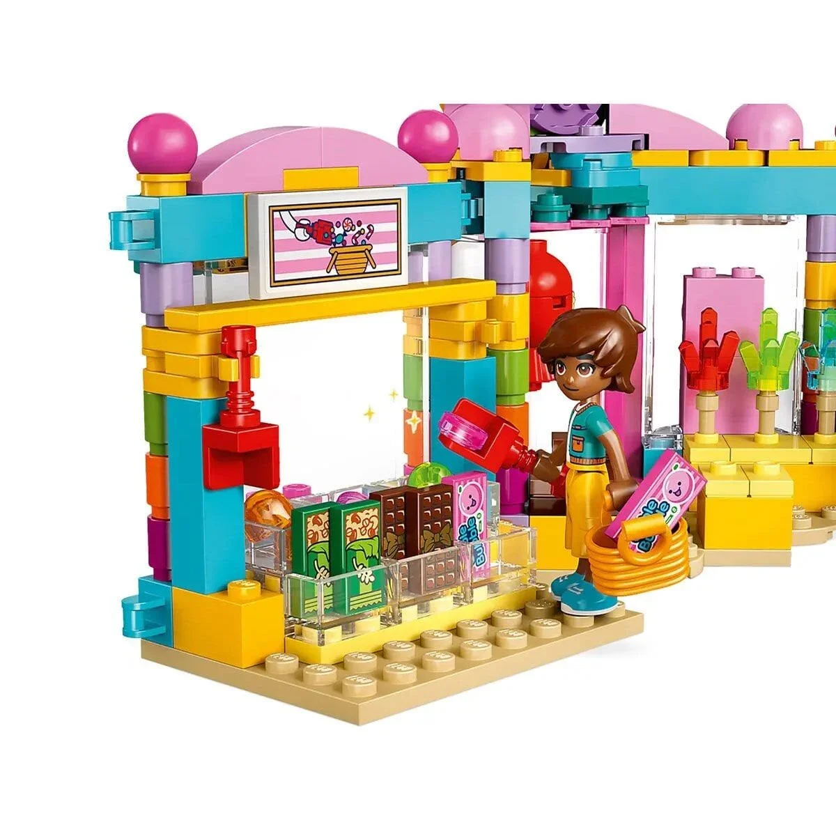 42649 Lego Friends Heartlake City Şekerci Dükkanı parça + yaş görsel 5