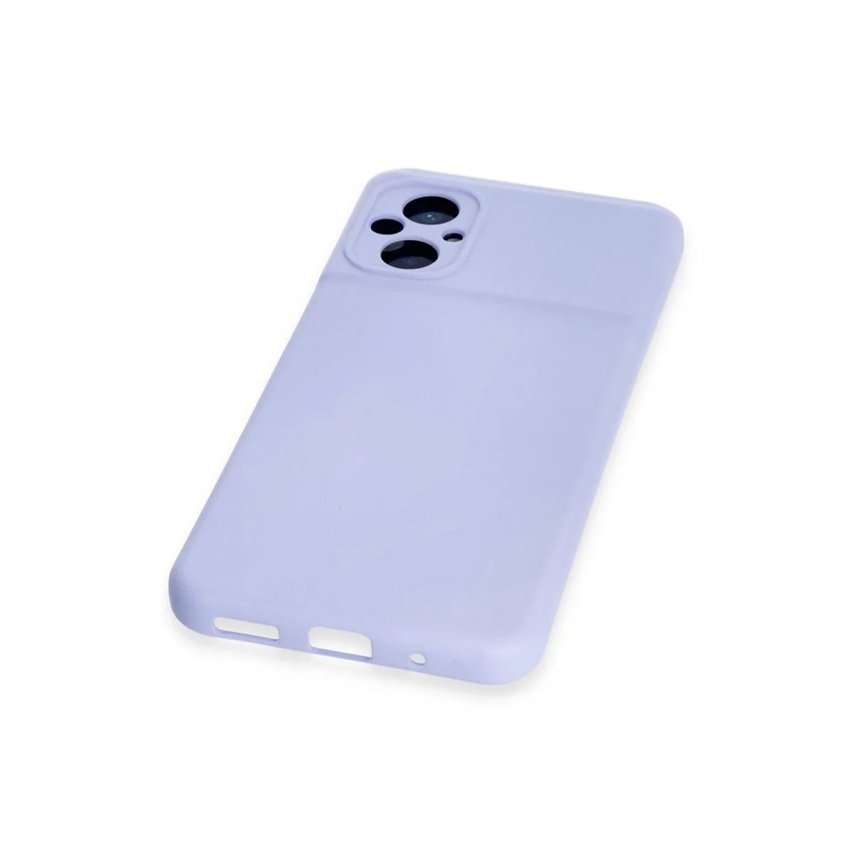 Xiaomi Poco M5 Kılıf Nano İçi Kadife Silikon - Lila görsel 4