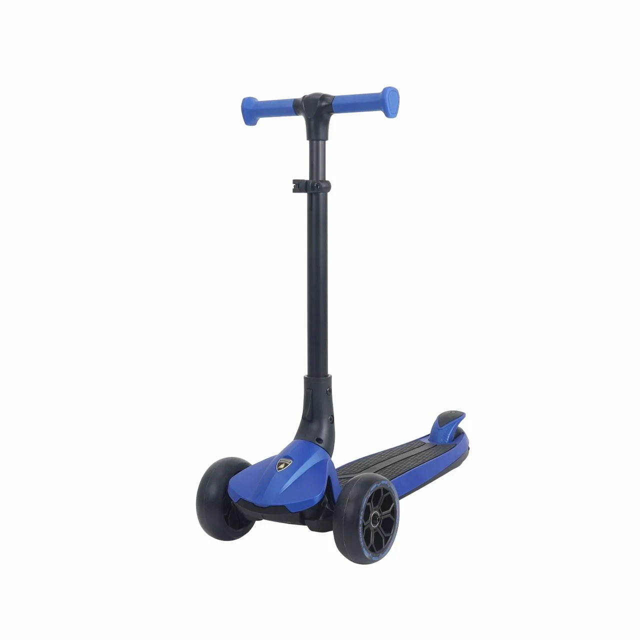 L1-B Lamborghini Lisanslı Işıklı Scooter Mavi