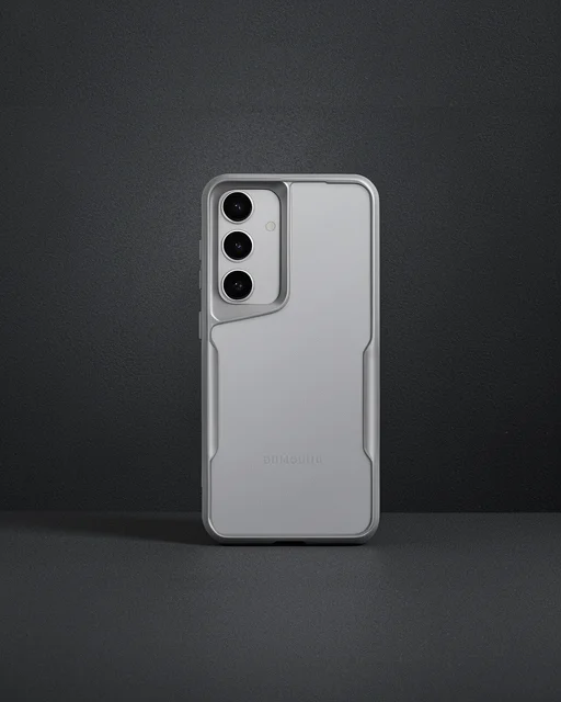 Samsung Galaxy A35 5g Kılıf Boyi Silikon Kapak - Titan Gri