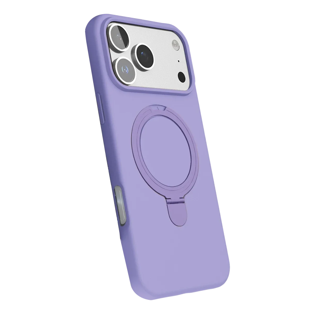 Apple iPhone 17 Pro Regal Magsafe Standlı Kapak - Lila görsel 3