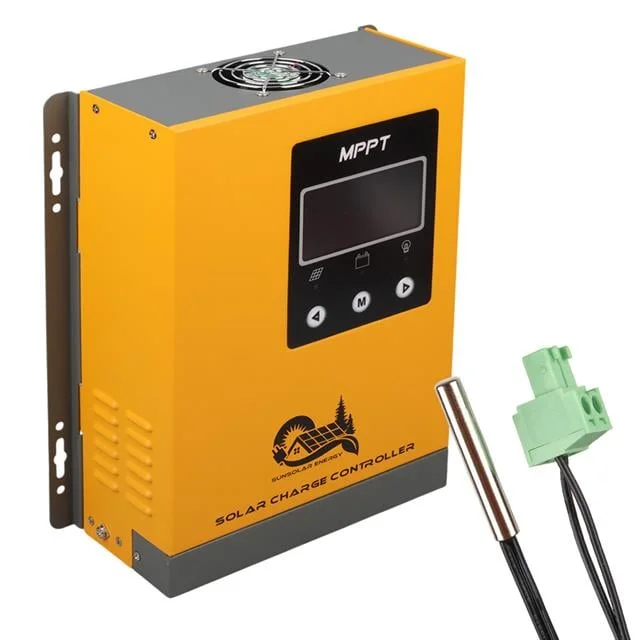 Sunsolar MPK60 MPPT Solar Şarj Kontrol Cihazı 60A (12V/24V/36V/48V Otomatik) 150V Maksimum PV LCD Ekranlı RS485 Portlu görsel 5
