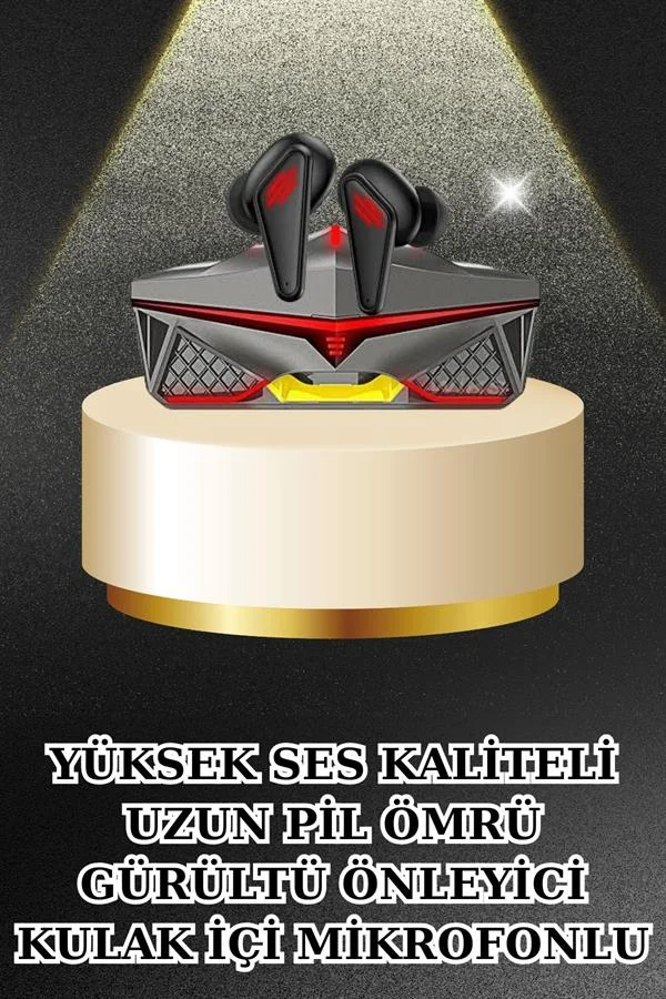 Gamer Oyuncu Seti Bluetooth Kulaklık Ucuz Kaliteli Yeni Nesil Akıllı Saat görsel 4