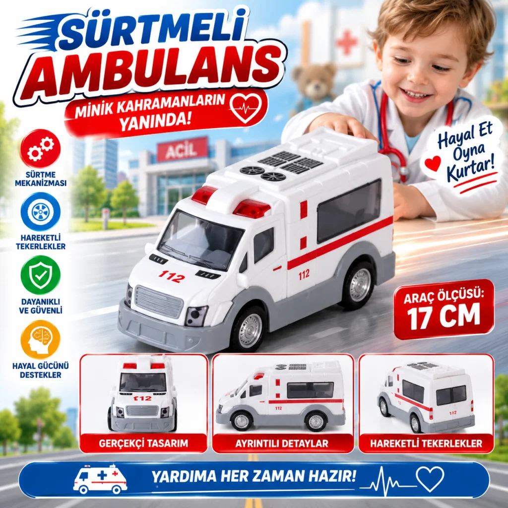 URT0001-112 By Şehrin Kırılmazları 112 Ambulans görsel 3