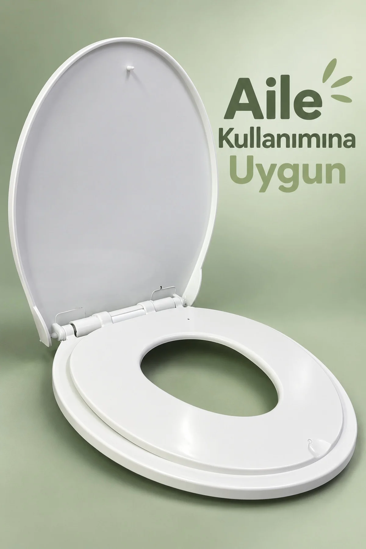 Aile Tipi Çocuk ve Yetişkin Oturaklı Klozet Kapağı görsel 2