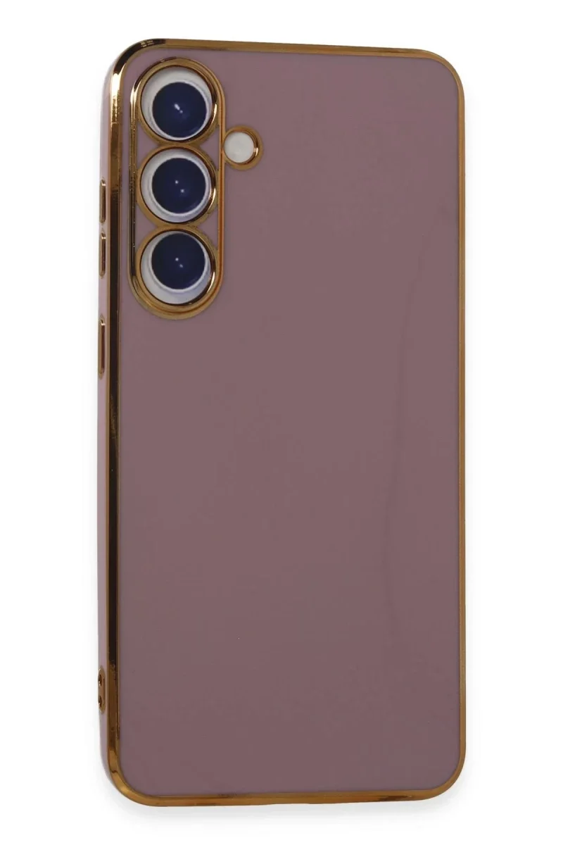 Samsung Galaxy S24 Plus Kılıf Volet Silikon - Mor