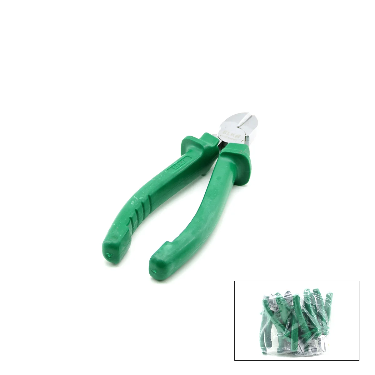 Yan Keski 160 mm Saplı Yeşil görsel 2