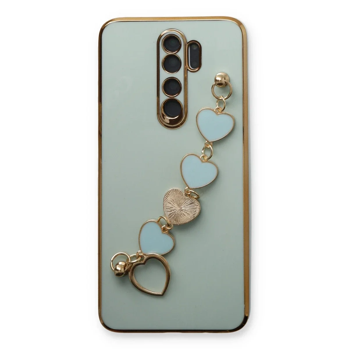 Xiaomi Redmi Note 8 Pro Kılıf Esila Silikon - Su Yeşili görsel 2
