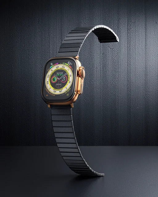 Apple Watch 42mm Made Metal Kordon (saat Değildir) - Siyah