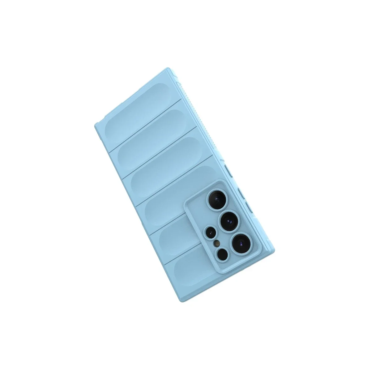 Samsung Galaxy S24 Ultra Kılıf Optimum Silikon - Sky Blue görsel 2