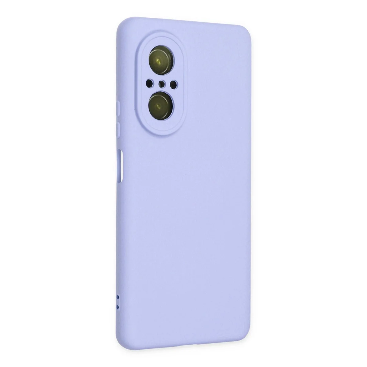 Huawei Nova 9 Se Kılıf Nano İçi Kadife Silikon - Lila görsel 2