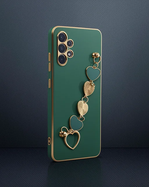 Samsung Galaxy A32 Kılıf Esila Silikon - Su Yeşili