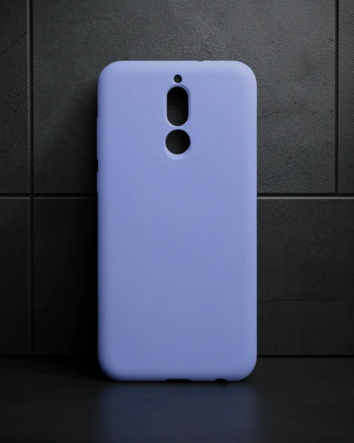 Huawei Mate 10 Lite Kılıf Nano İçi Kadife Silikon - Lila