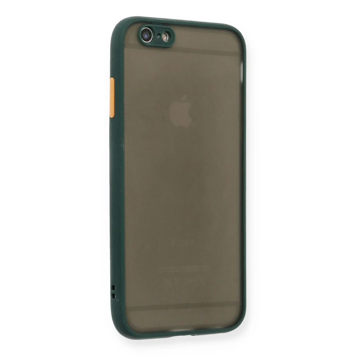 Apple İphone 6 Kılıf Montreal Silikon Kapak - Yeşil görsel 2