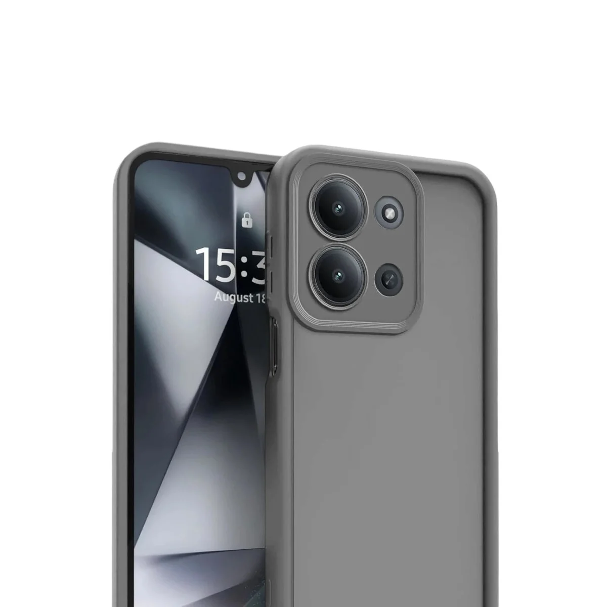 Xiaomi Redmi 15c 4g Viera Silikon - Gri görsel 2