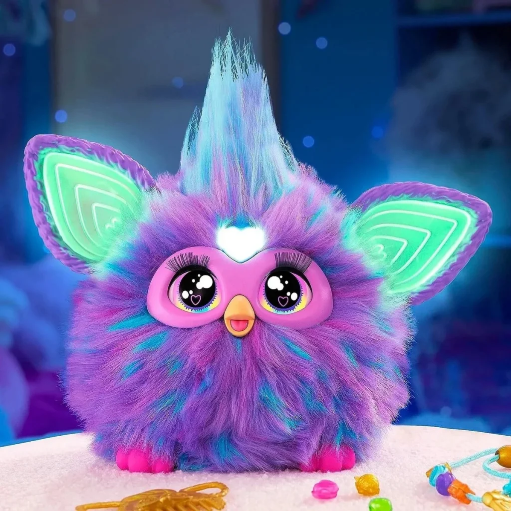 Furby Mor İnterakti̇f Peluş F6743 görsel 4