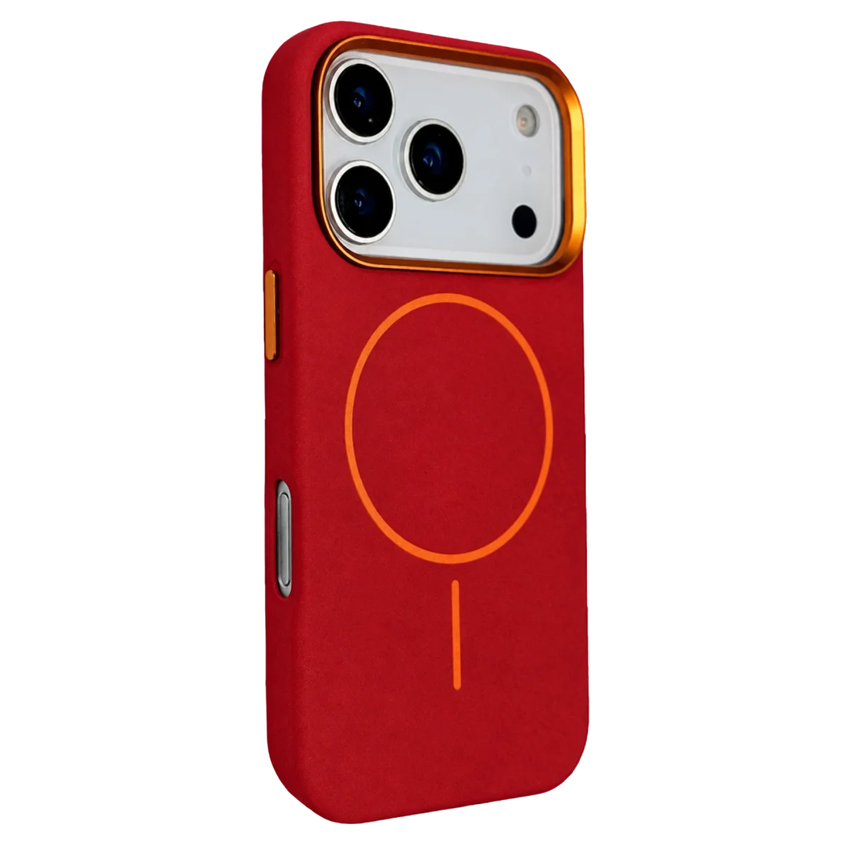 Joko Apple iPhone 18 Pro Max/17 Pro Max Luno Deri Magsafe Kapak - Bordo