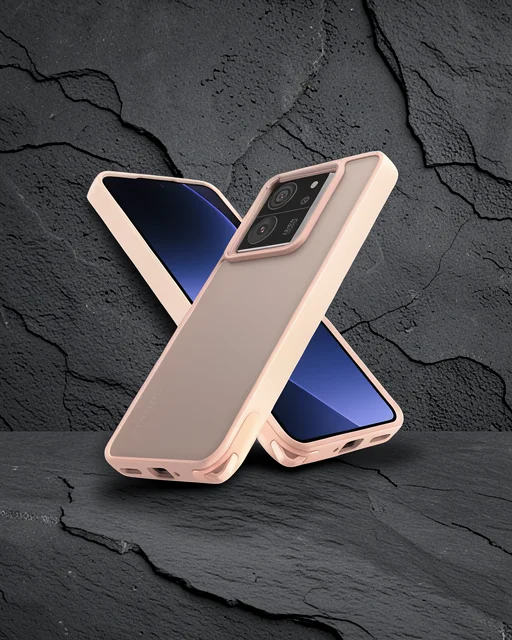 Xiaomi Mi 13t Kılıf Elegant Kapak - Pudra