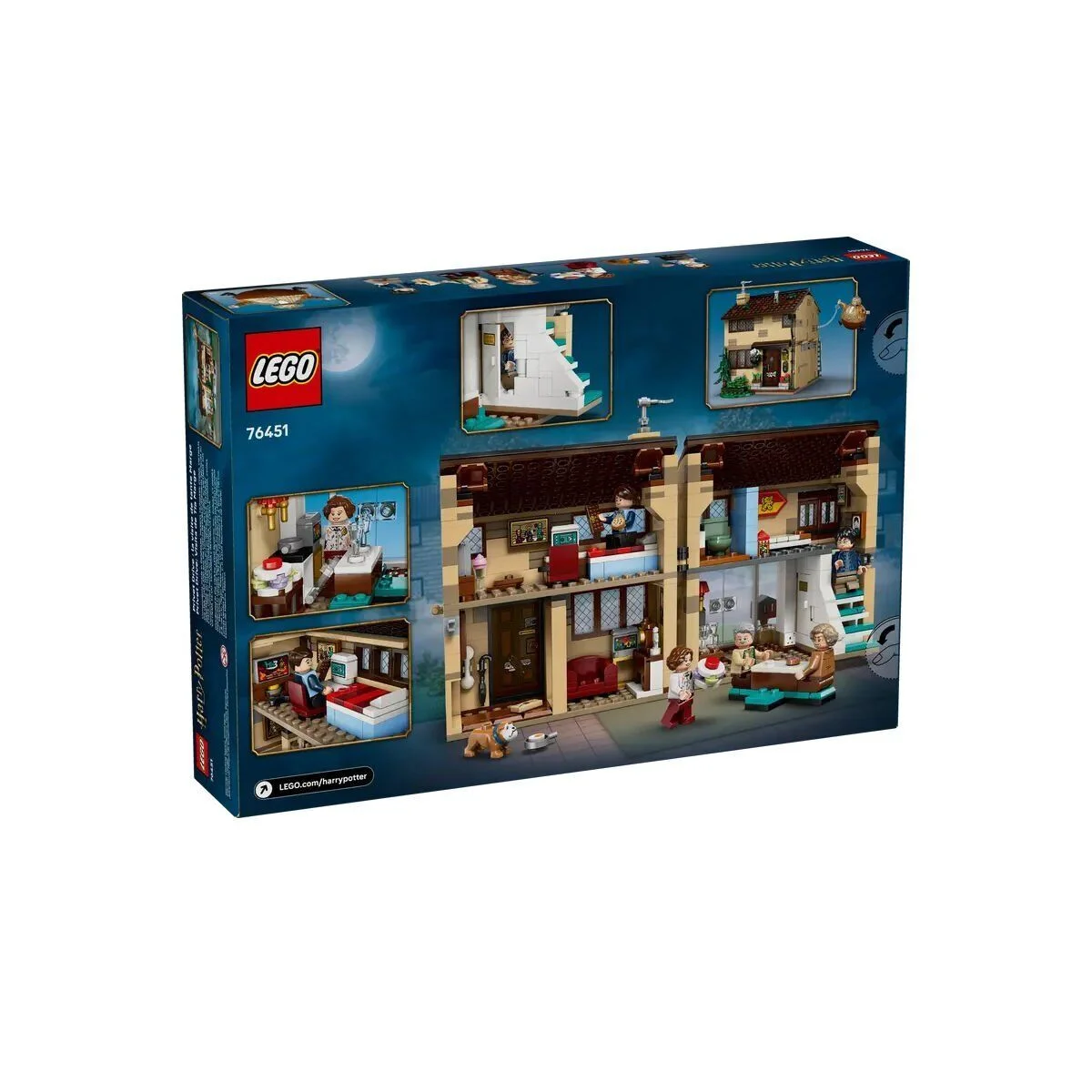 76451 Lego Harry Potter - Privet Drive: Marge Hala'nın Ziyareti 639 parça +8 yaş görsel 6