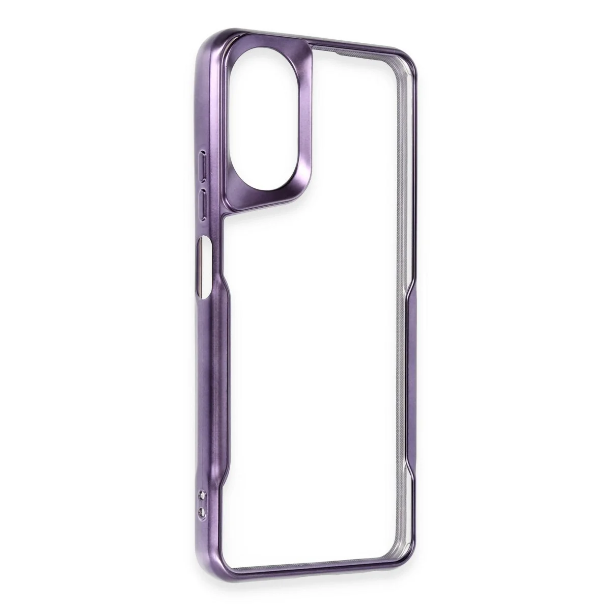 Oppo A38 Kılıf Boyi Silikon Kapak - Derin Mor görsel 2