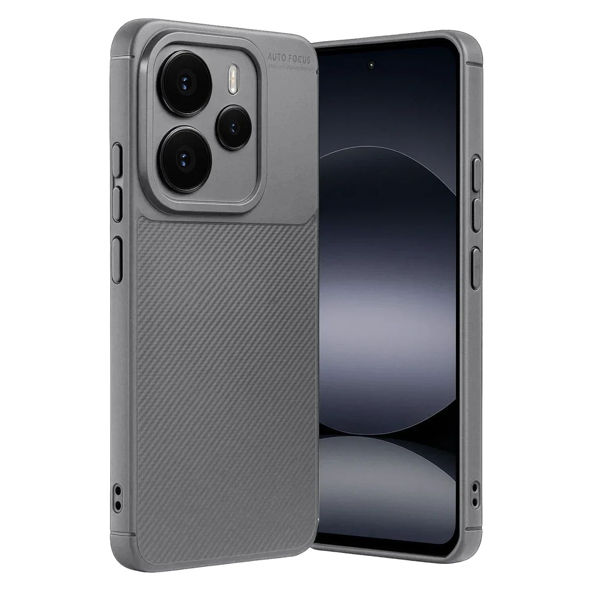 Xiaomi Note 14 5G Auto Focus Karbon Kapak - Gri