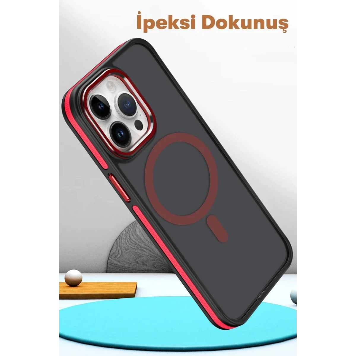 Joko Apple iPhone 14 Pro Max Winner Magsafe Kapak - Derin Mor görsel 3