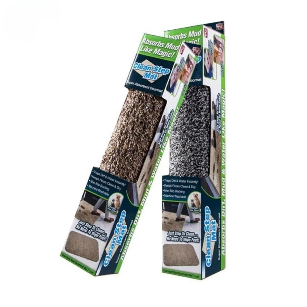Çamaşır Makinesinde Yıkanabilir Kir Toz Emici Mikrofiberli Paspas görsel 5