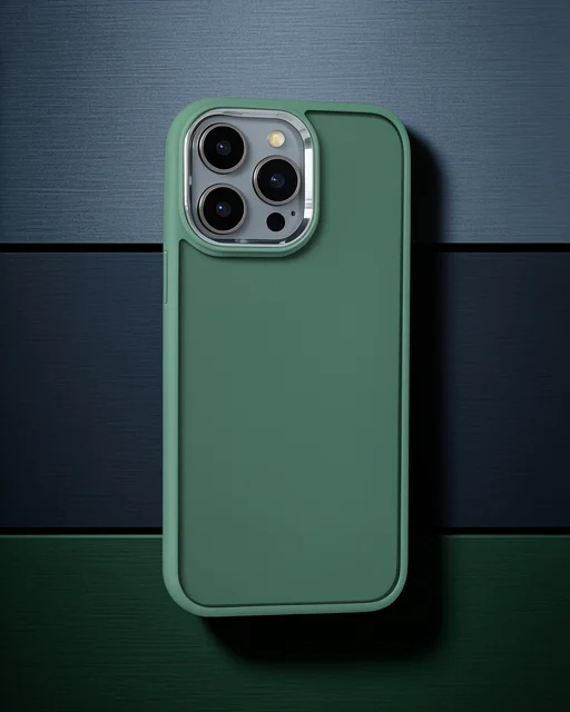 Apple İphone 14 Pro Max Kılıf Power Silikon - Yeşil