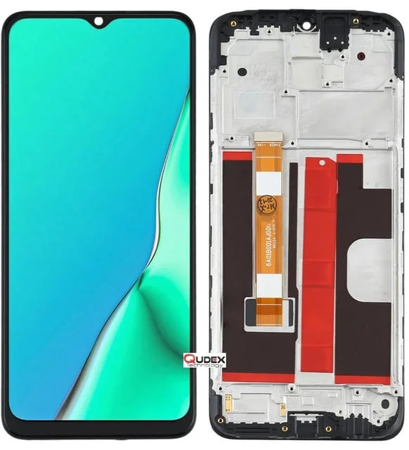 A9 2020 Lcd Ekran Dokunmatik Çıtalı o(Siyah) görsel 2