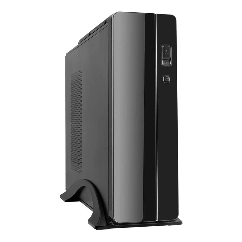 FC-S6020B 300W 1X80MM Fan Usb 2.0 Slım Tower Siyah Kulplu Kasa