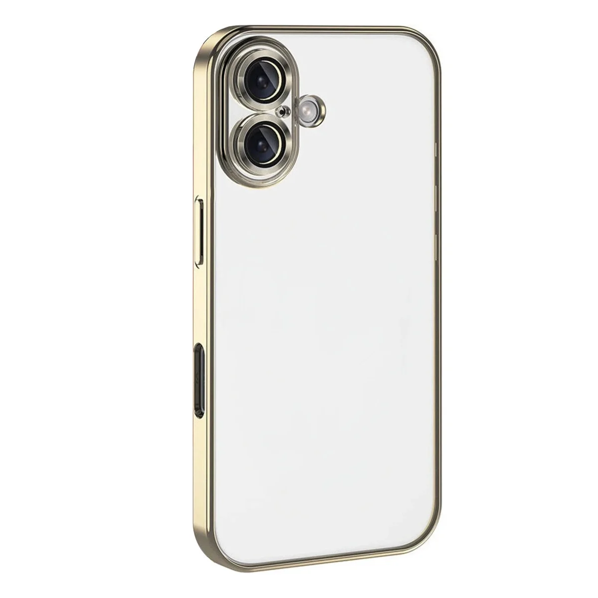 Apple İphone 17 Razer Lensli Silikon - Gold görsel 3