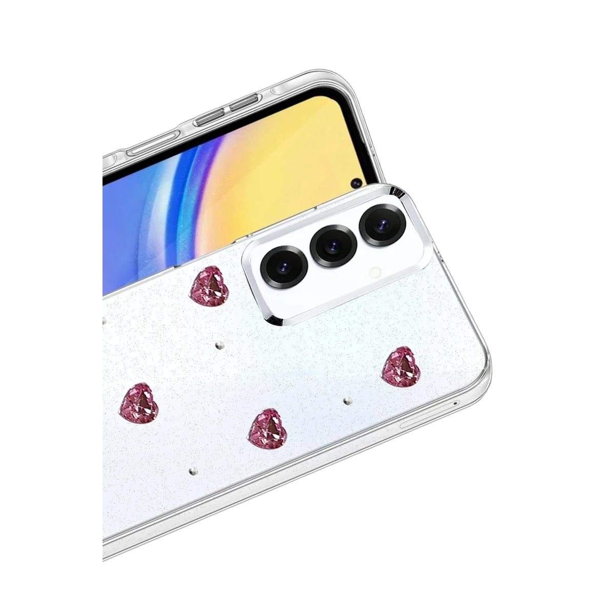 Samsung Galaxy A37 5g Fiyonk Desenli Kapak - Desen 3 görsel 2