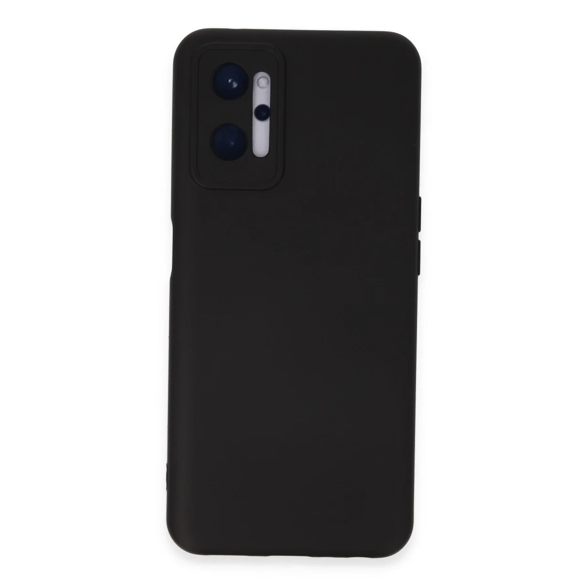 Realme 9i 4g Kılıf Nano İçi Kadife Silikon - Siyah