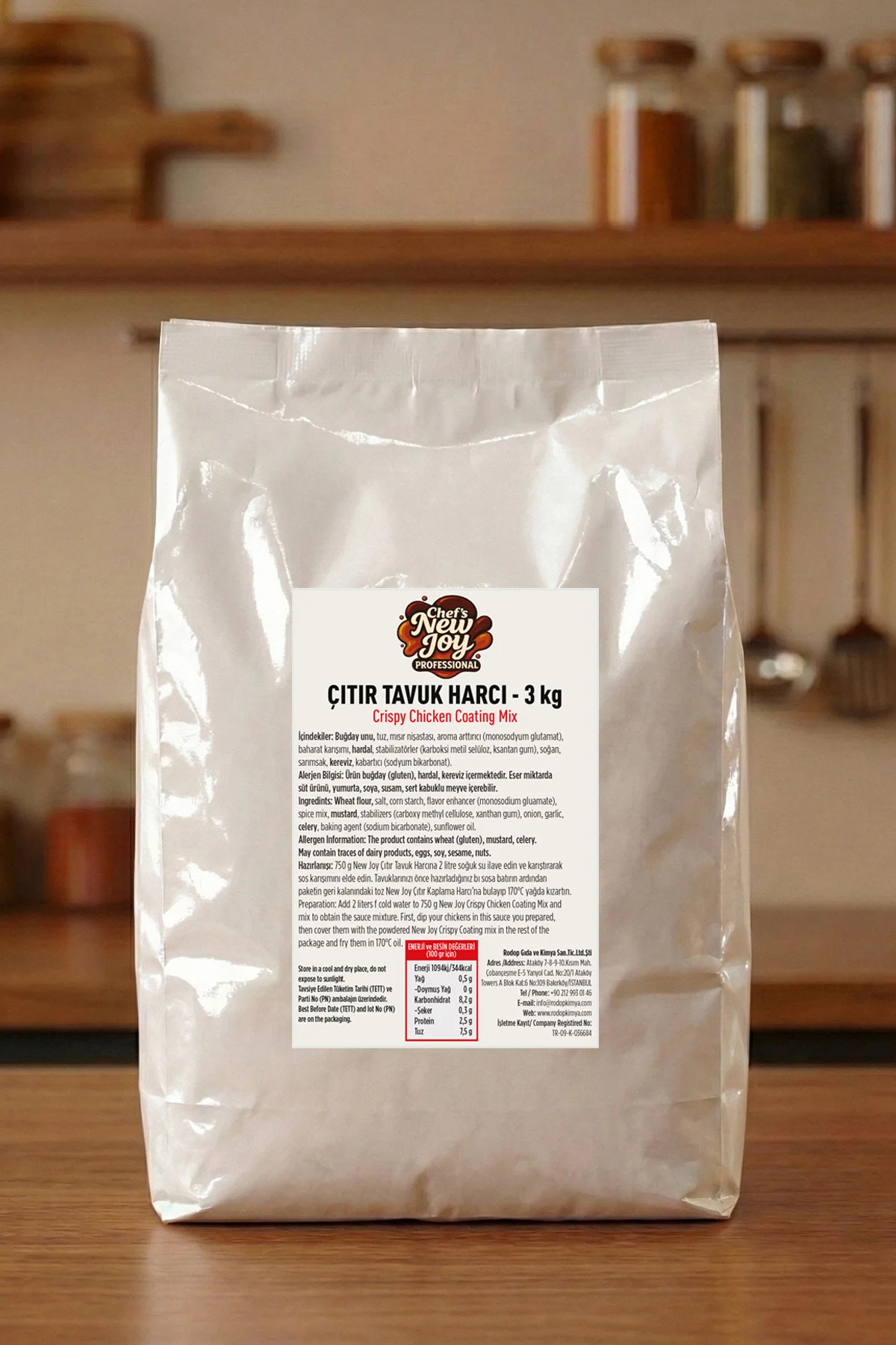 Çıtır Tavuk Harcı 3000 gr Pane Harcı görsel 2