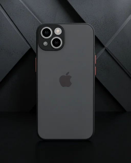 Apple İphone 15 Kılıf Montreal Silikon Kapak - Siyah