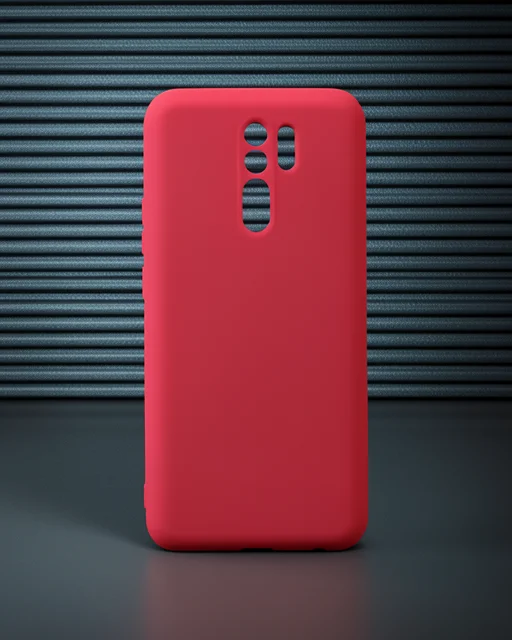 Xiaomi Redmi 9 Kılıf Nano İçi Kadife Silikon - Sarı