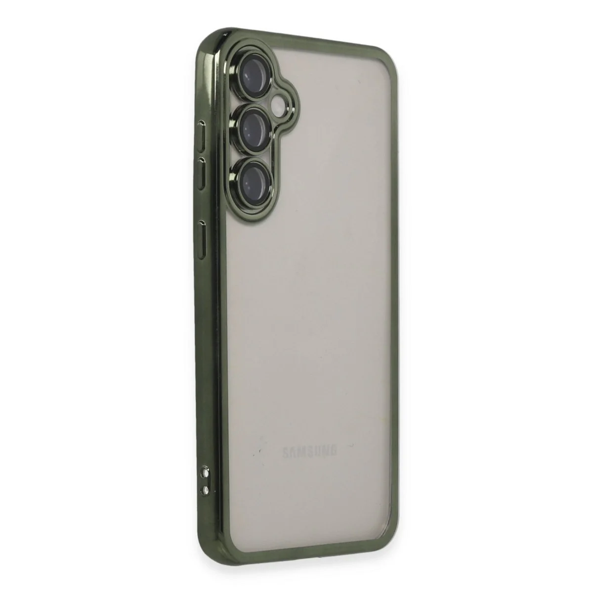 Samsung Galaxy S23 Fe Kılıf Razer Lensli Silikon - Yeşil görsel 2