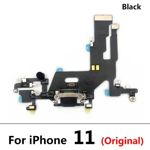 Iphone 11 Full Şarj Soketi (ORJ) Siyah görsel 2