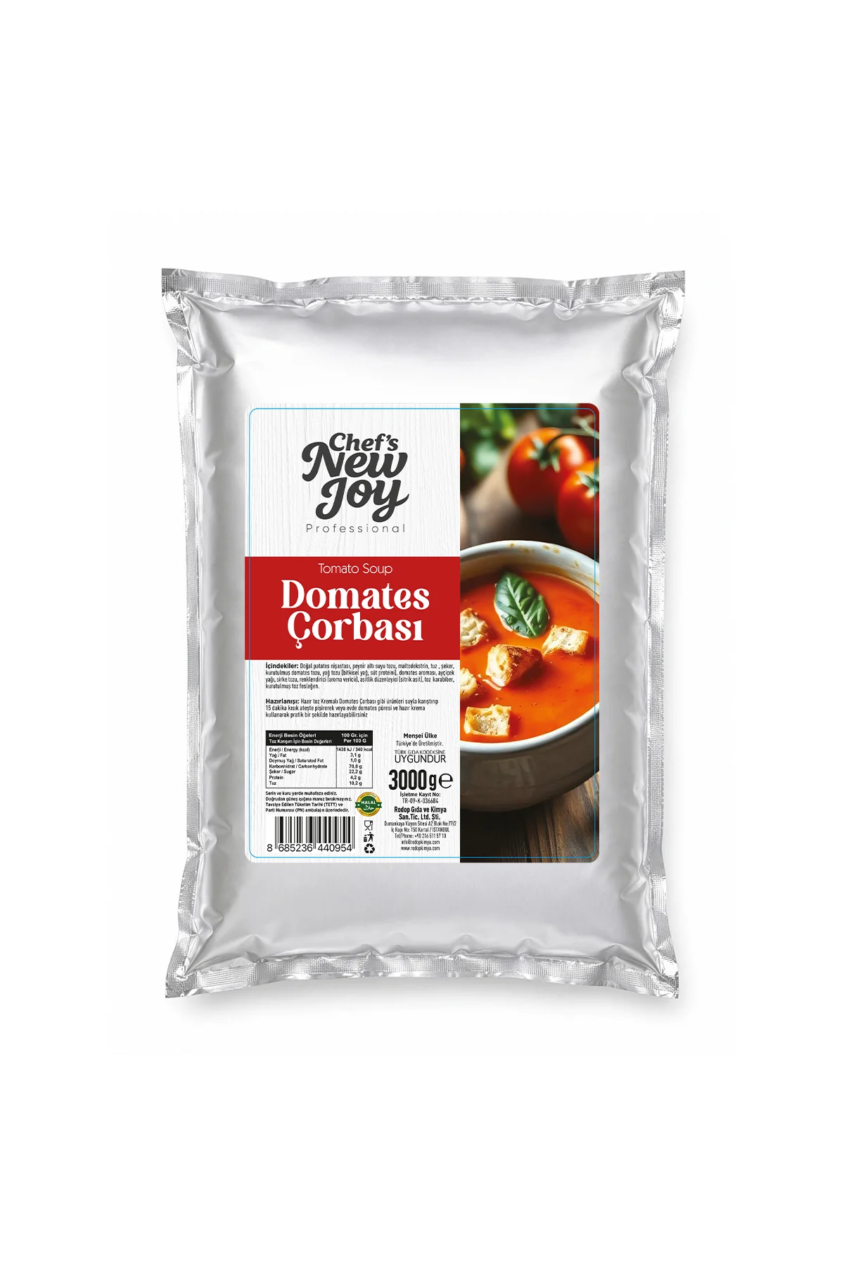 Domates Çorbası 3000 gr Tomato Soup Hazır Çorba