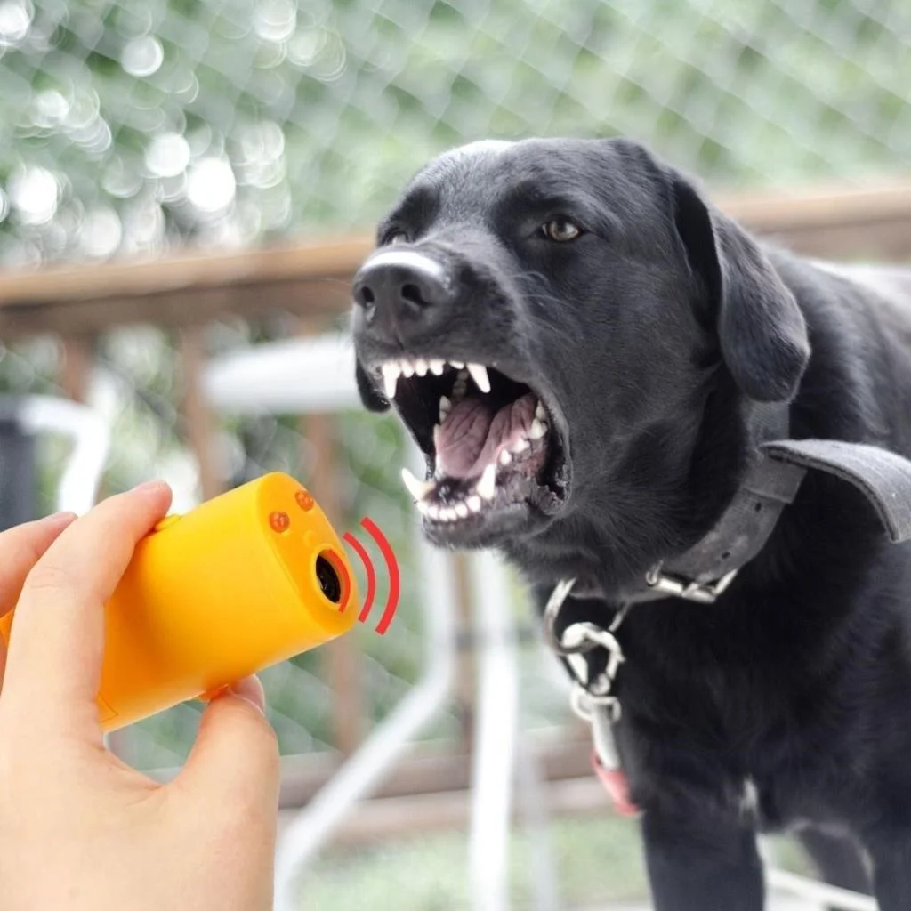 Ultrasonik Köpeksavar Köpek Kovucu Köpek Kornası Eğitim Cihazı görsel 3