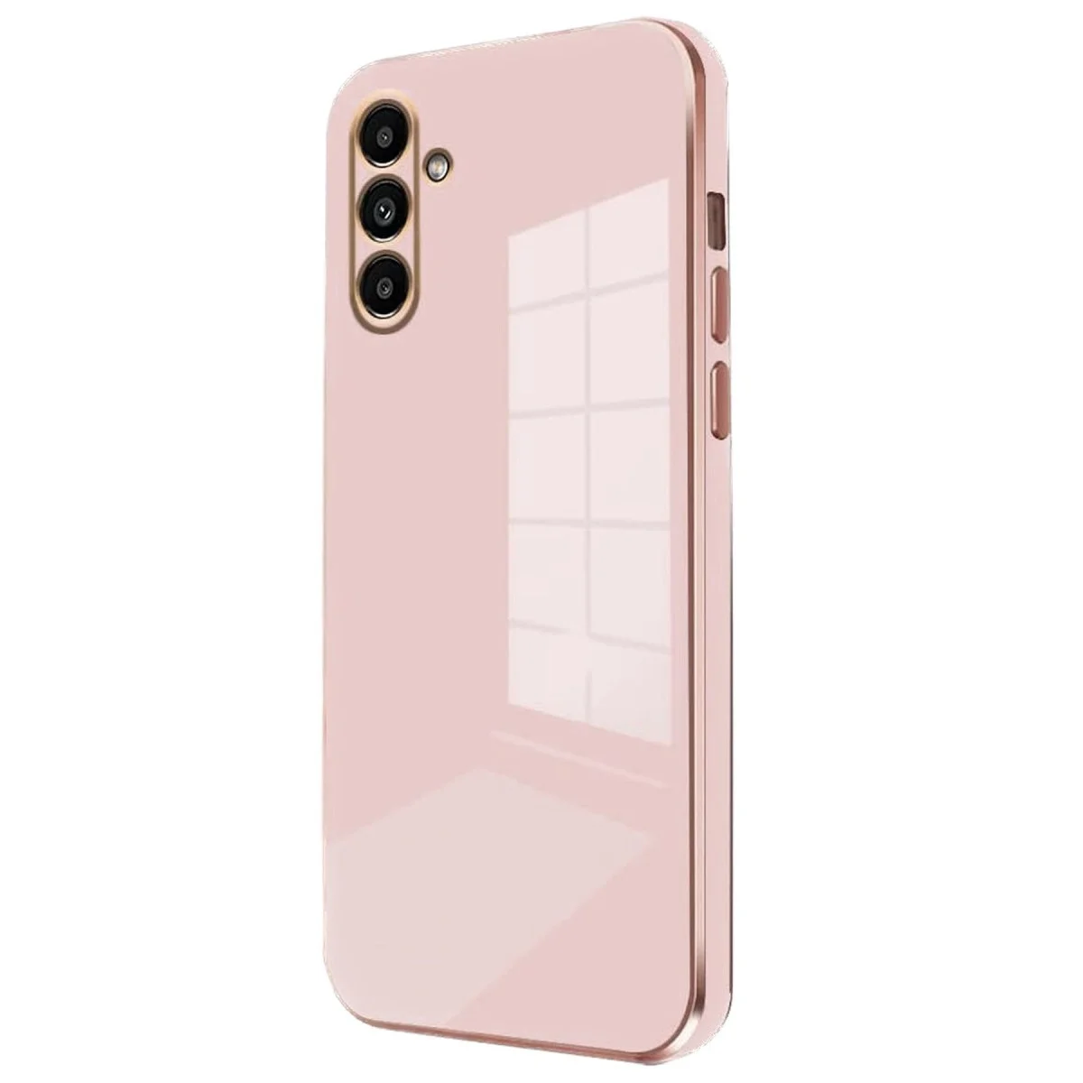 Samsung Galaxy A35 5g Kılıf Volet Silikon - Pembe
