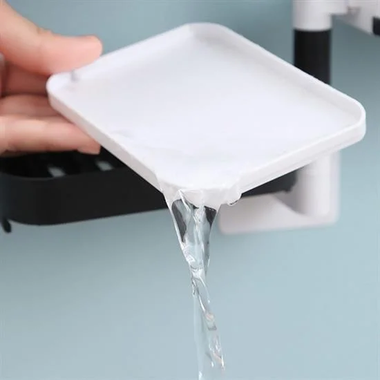 Çoklu Sabun Tutucu Fonksiyonel Banyo Sabunluk görsel 3
