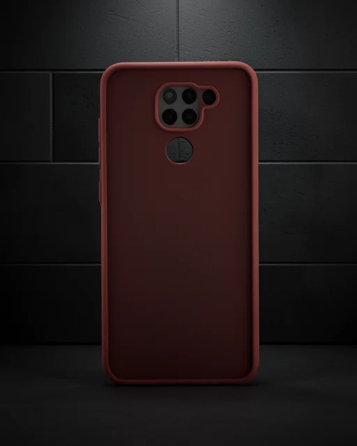 Xiaomi Redmi Note 9 Kılıf Montreal Silikon Kapak - Gri